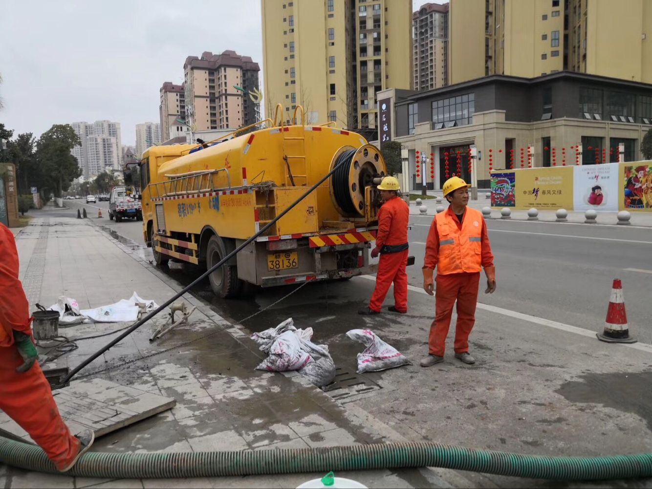 纳溪排污管道清淤-管道清洗